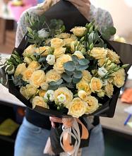 Букет цветов из:  Розы и Лизиантусы #REPLACE_PRED# Белореченске